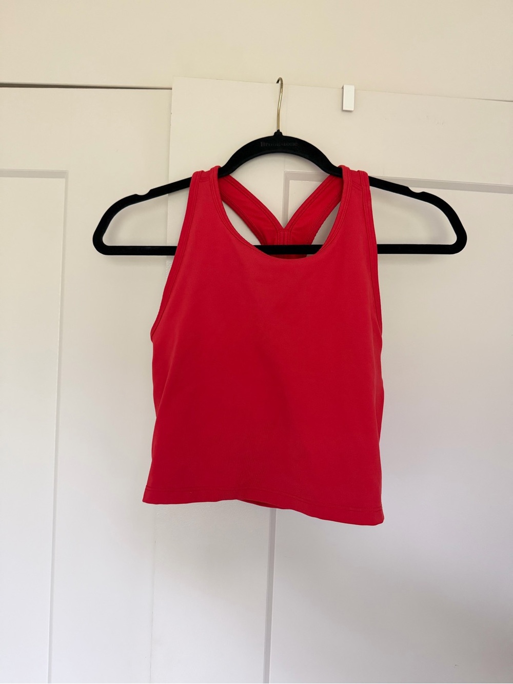 Beyond Yoga Red Racerback Sports Tank